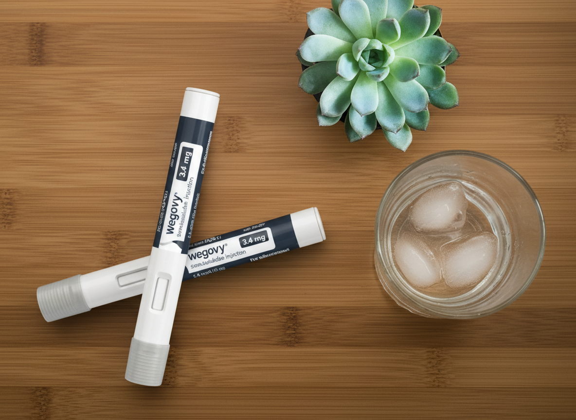 Wegovy on table